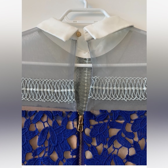 Blue midi dress - Picture 3 of 3